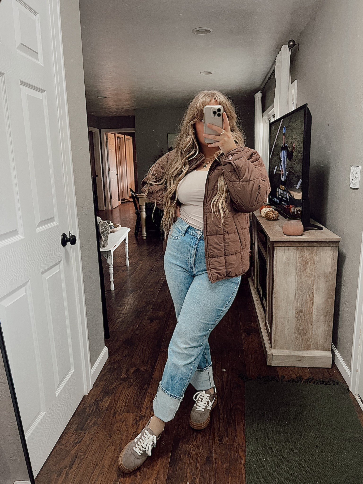 Love this brown jacket for fall 🍂🤎

#LTKMidsize #LTKStyleTip #LTKSeasonal
