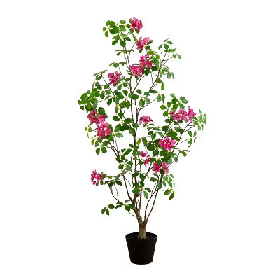 HomeStock  4 ft. Artificial Dogwood Tree in Pot for Indoor/Outdoor | Target