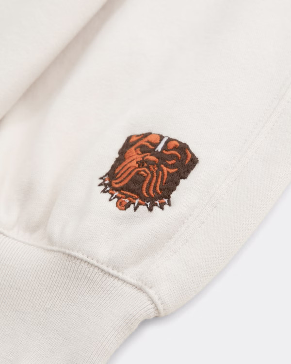 Cleveland Browns Graphic Oversized Sunday Crew | Abercrombie & Fitch (US)