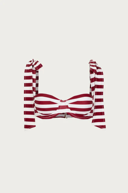 The Lady Bra (Burgundy Stripe) | SAME