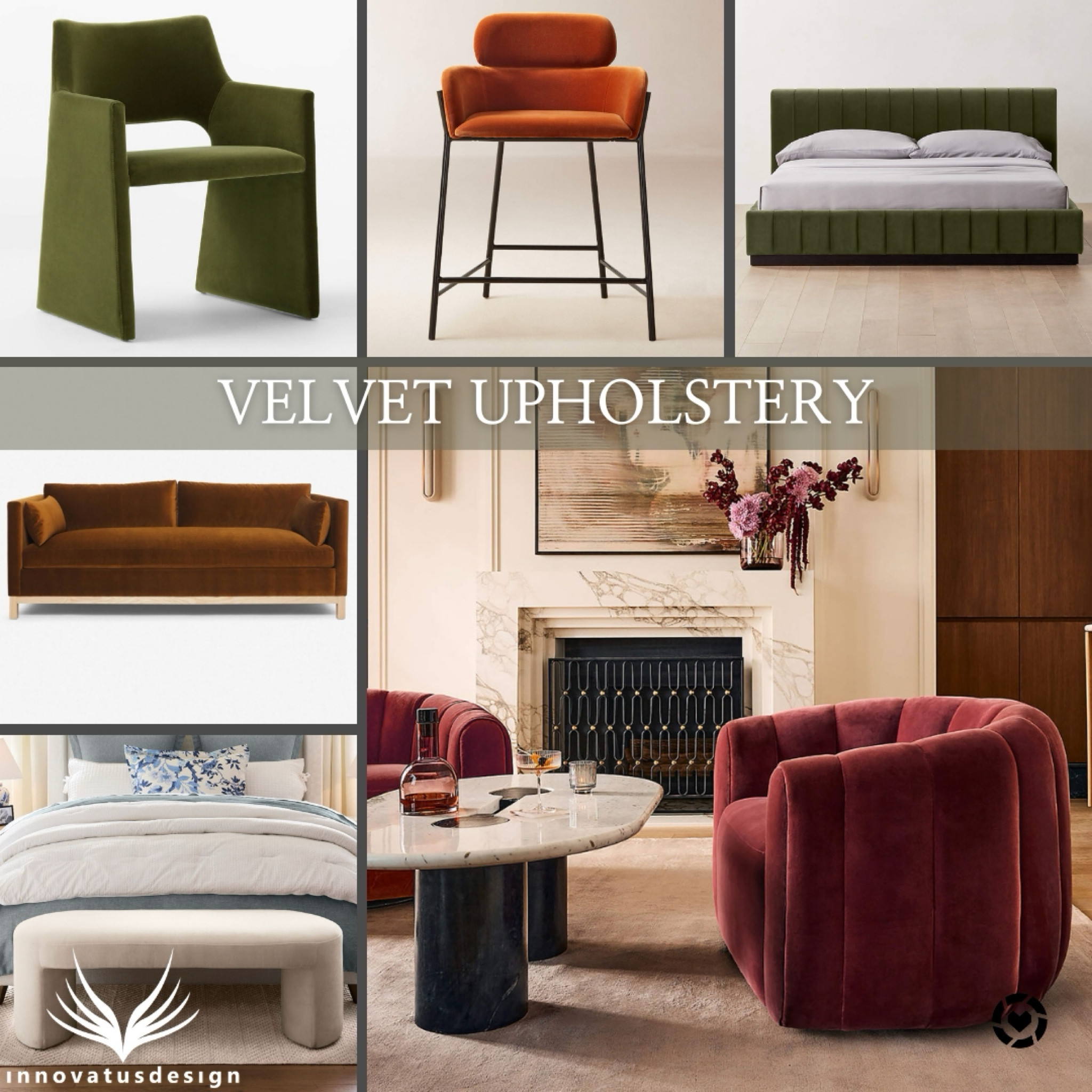 Velvet upholstery is a brilliant way of adding extra elegance and luxury to any space in the home! From velvet dining chairs to swivel accent chairs and even beds and headboards - velvet upholstery holds the power to a more luxurious feel in the home. Here are our current Velvet Upholstery favorites!

#LTKSeasonal #LTKFamily #LTKHome