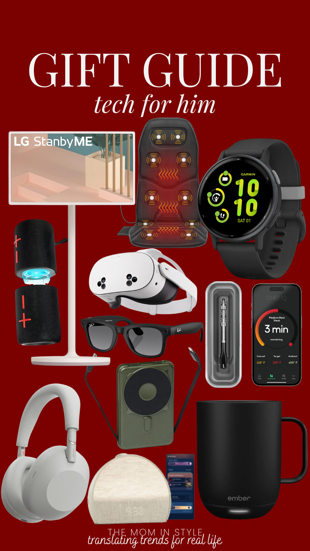  Gift guide for him, gifts for him, holiday gift ideas, tech gifts for men, themominstylee

 

#LTKGiftGuide #LTKMens #LTKHoliday