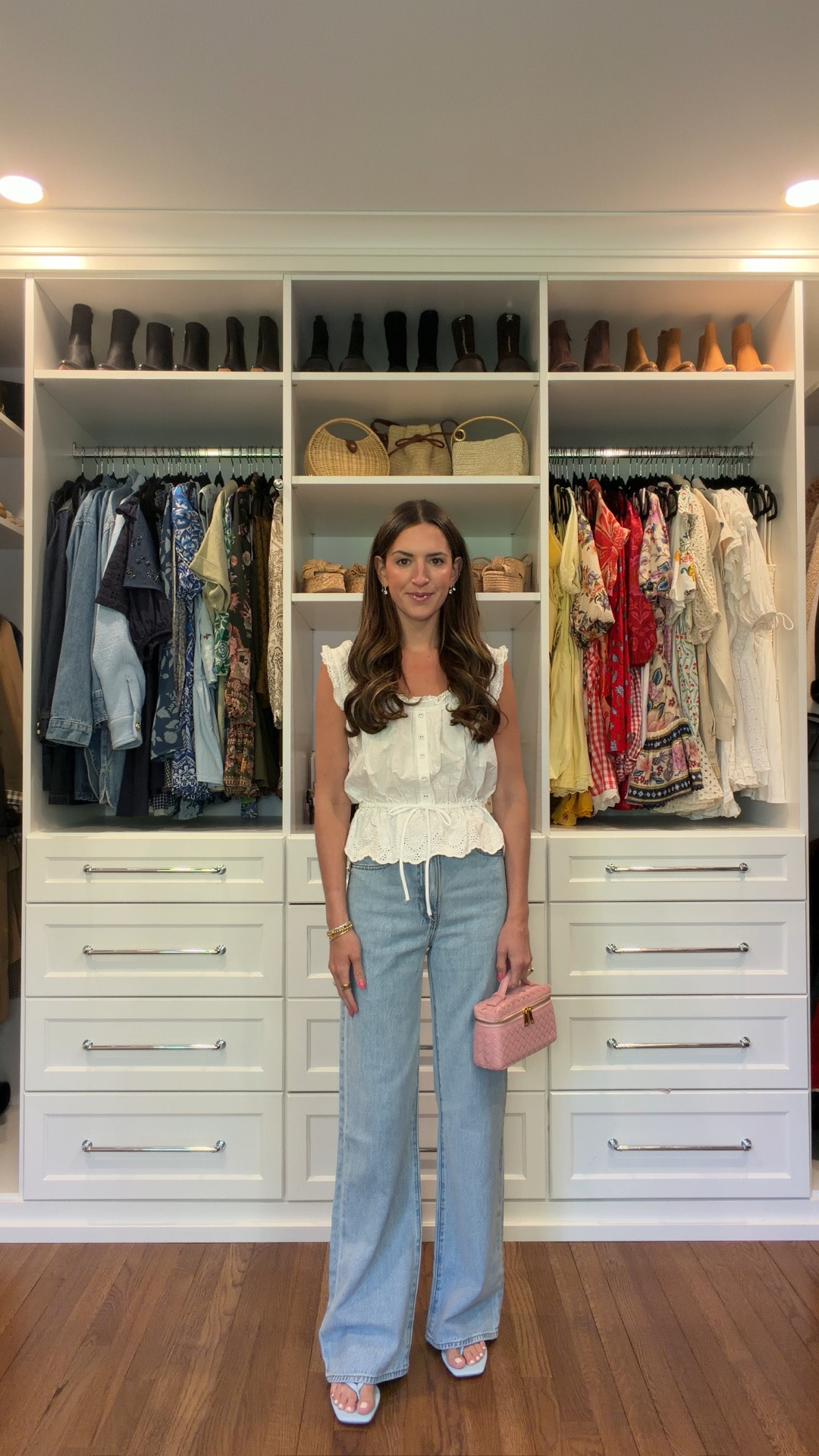 Size 24 
Jeans 
Denim 
Summer denim 
Sandals 

#LTKgrwm #LTKootd #LTKdayinmylife