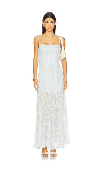 Ailani Dress in Aqua | Revolve Clothing (Global)