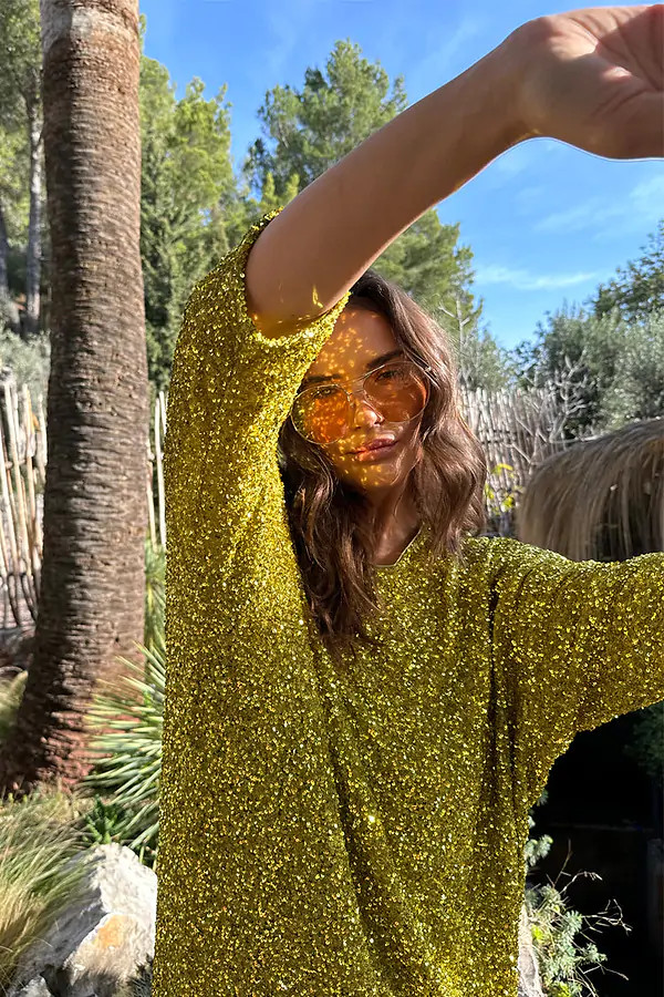 Lime Sequin Jem Dress | Never Fully Dressed US