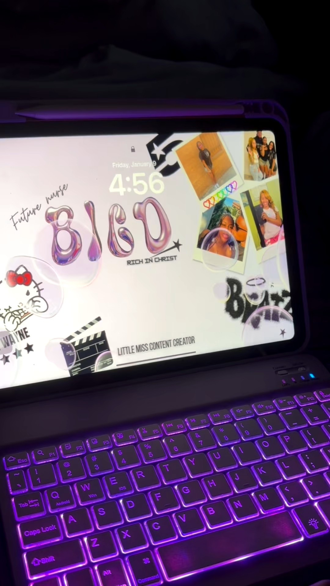 I love this iPad case it’s so combine and cute !! 