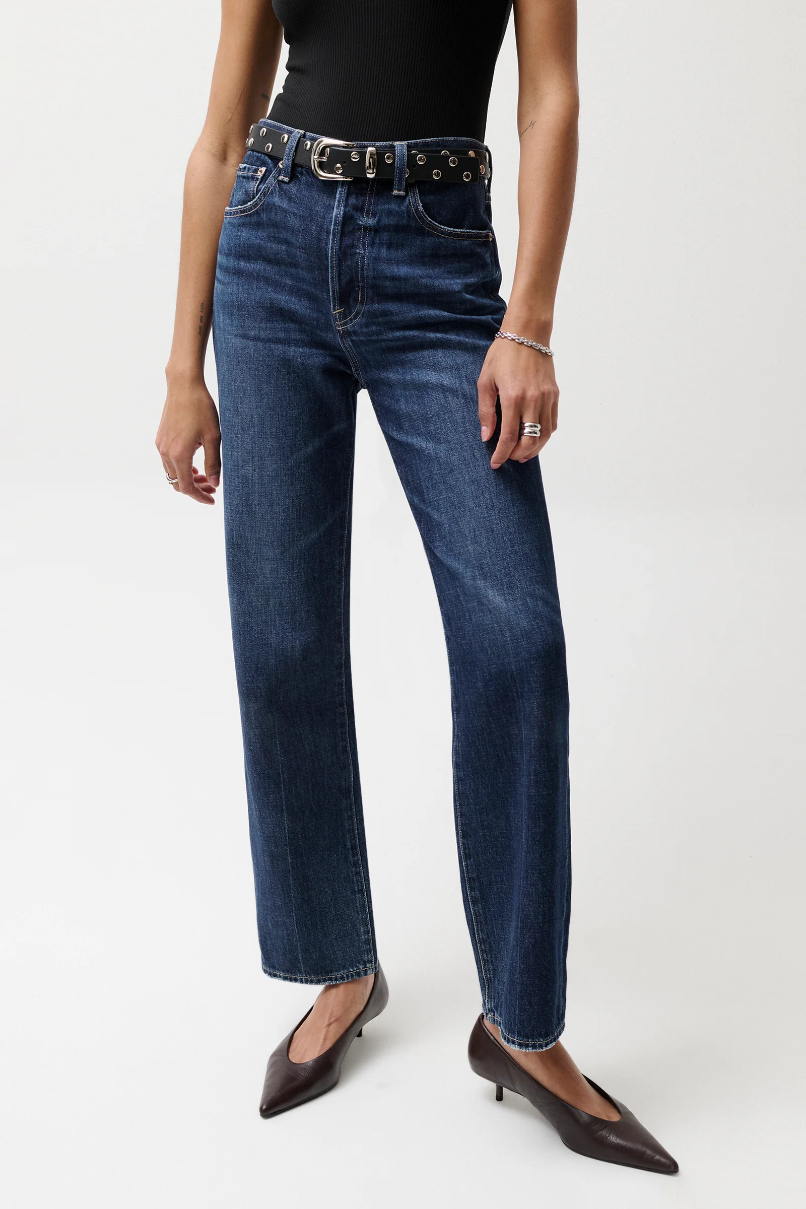 Cassie Super High Rise Straight Jean - Cultivate | Pistola Denim
