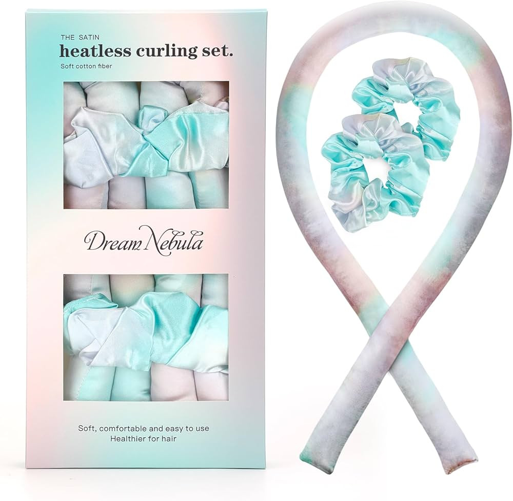 Satin Heatless Curling Set - Hair Rollers for Heatless Curls Heatless Hair Curlers & Hot Rollers ... | Amazon (US)