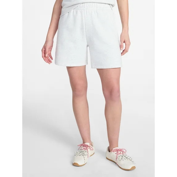 Time and Tru Women's Fleece Shorts, Size XS-XXXL | Walmart (US)