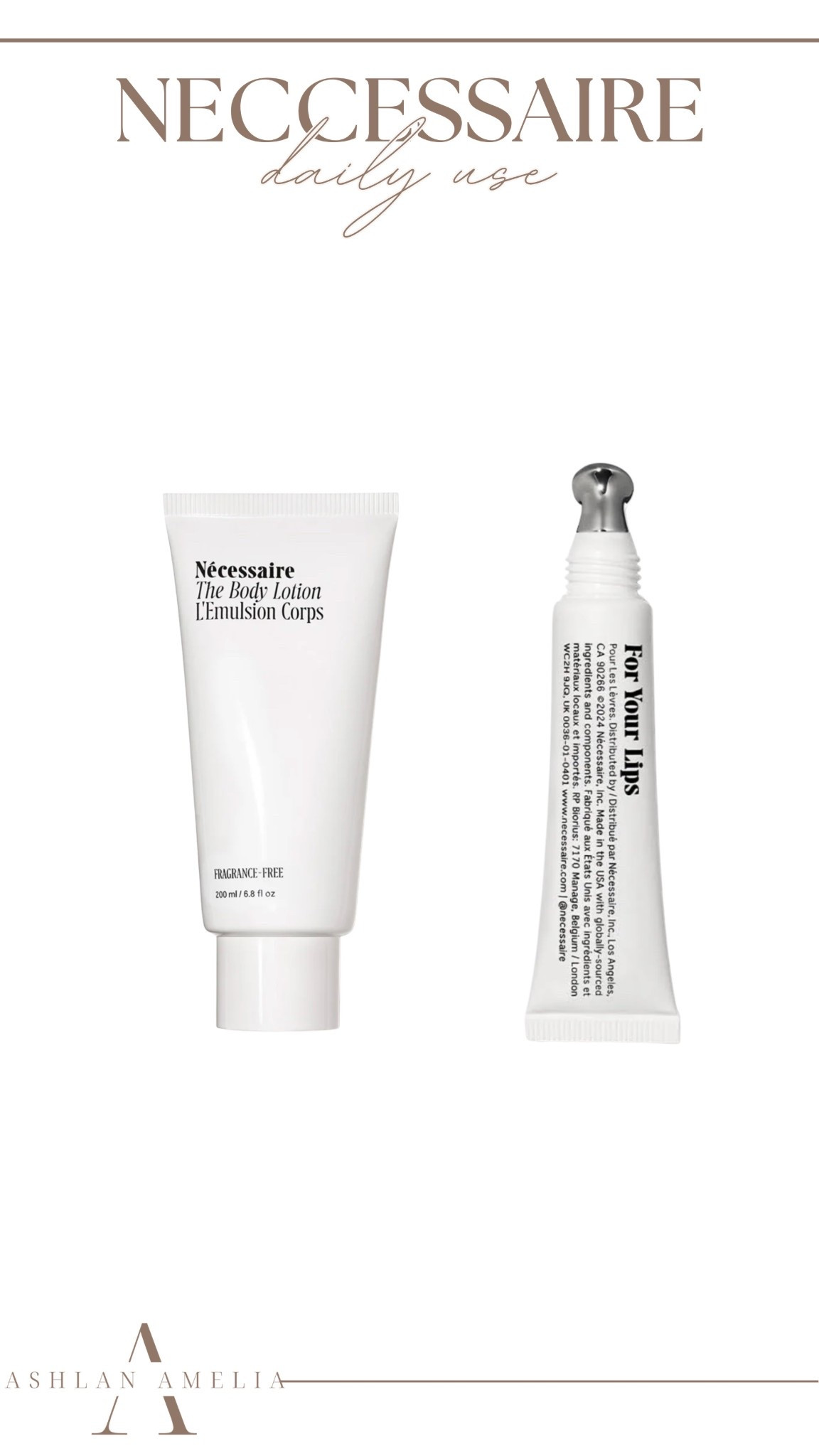 body lotion, lip balm, necessaire 

#LTKGiftGuide #LTKselfcare #LTKBeauty