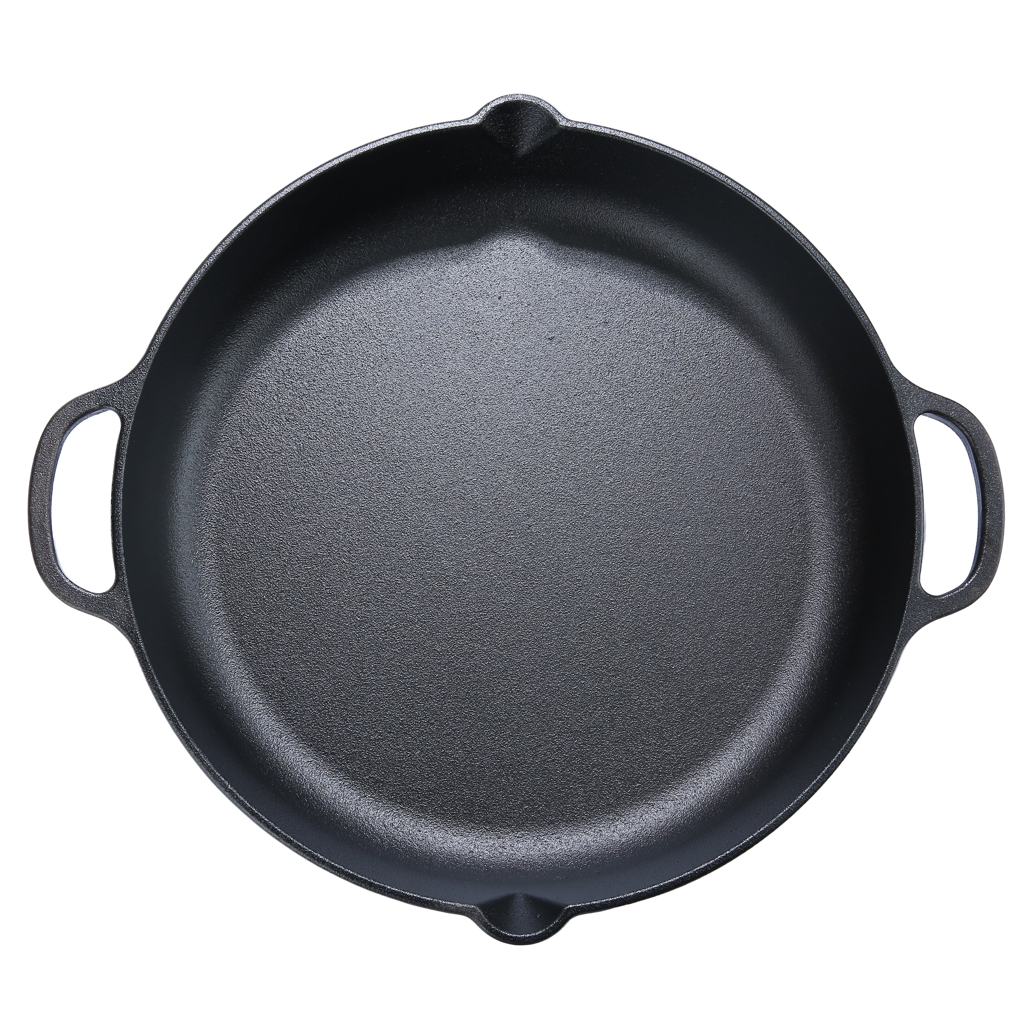Mainstays Pre-Seasoned 14" Non-Stick Cast Iron Skillet | Walmart (US)