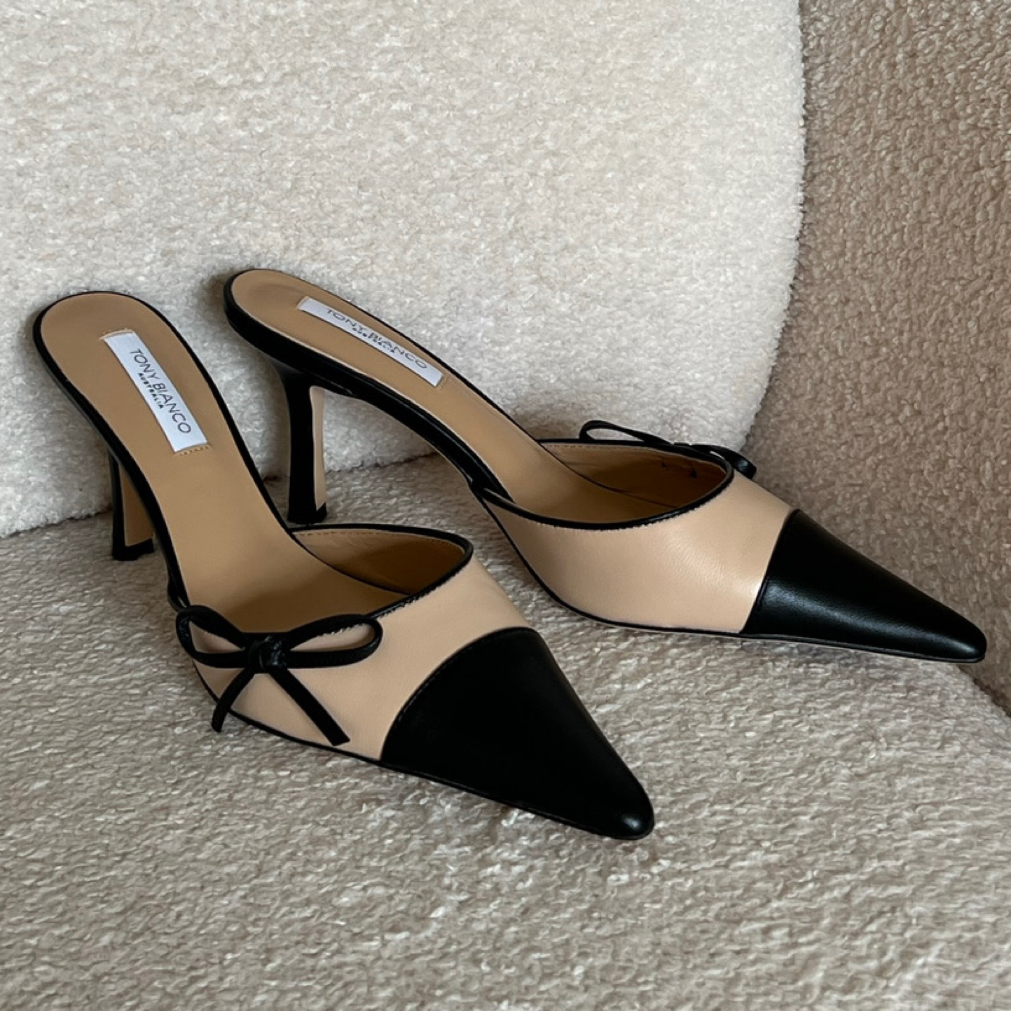 Tony bianco sale black mules