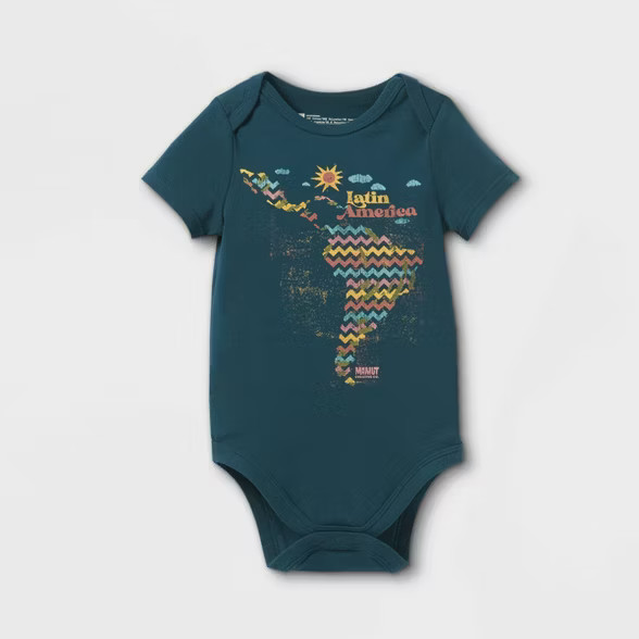 Latino Heritage Month Baby Latin America Bodysuit - Navy | Target