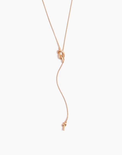 Knotshine Necklace | Madewell