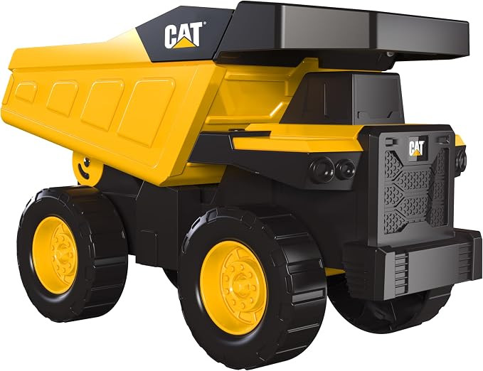Cat Construction Toys, Real Steel Dump Truck – 12” Heavy Duty Steel Construction Toy with Rea... | Amazon (US)