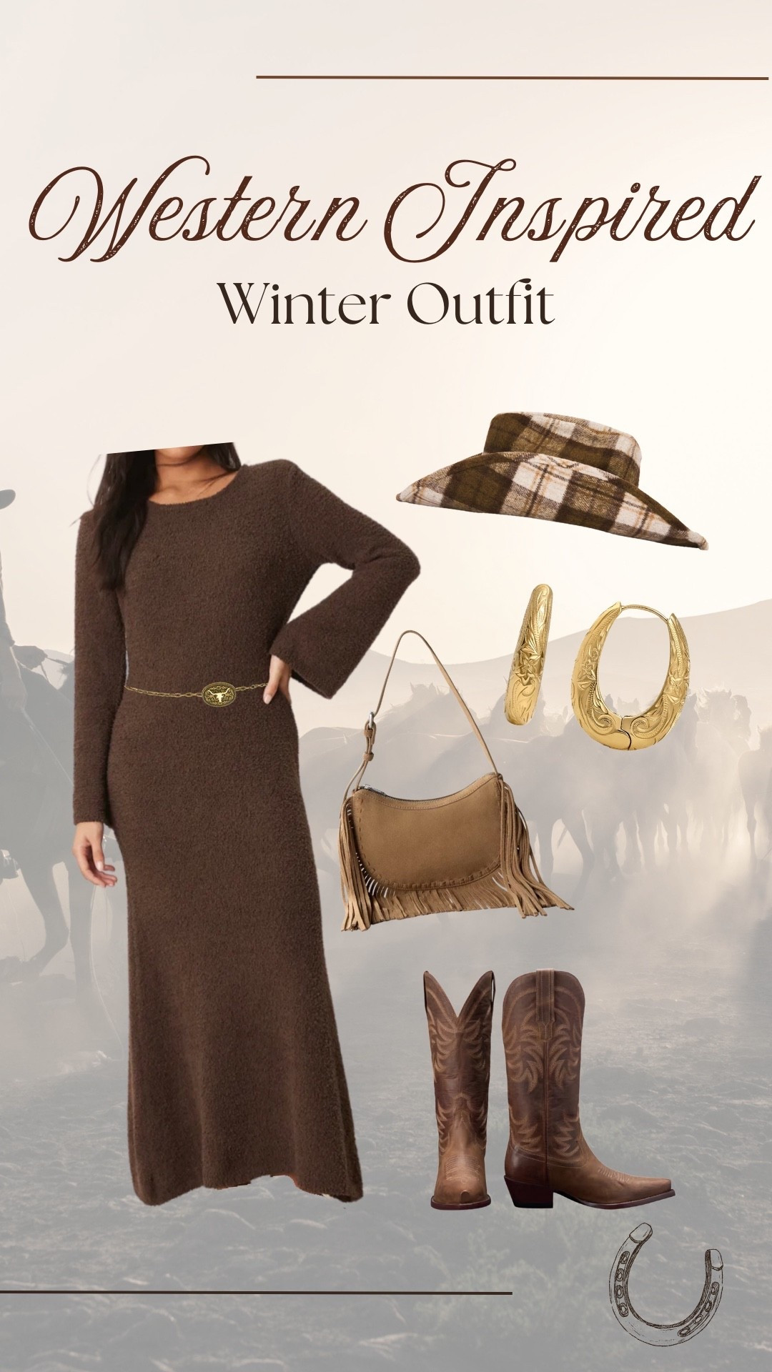 Cowboys ain’t easy to love🤠🤎 dress is available in regular & petite sizing! #westernfashion #westernstyle @Revolve @asos @Hey Harper @ZARA @Tecovas 

#LTKSeasonal