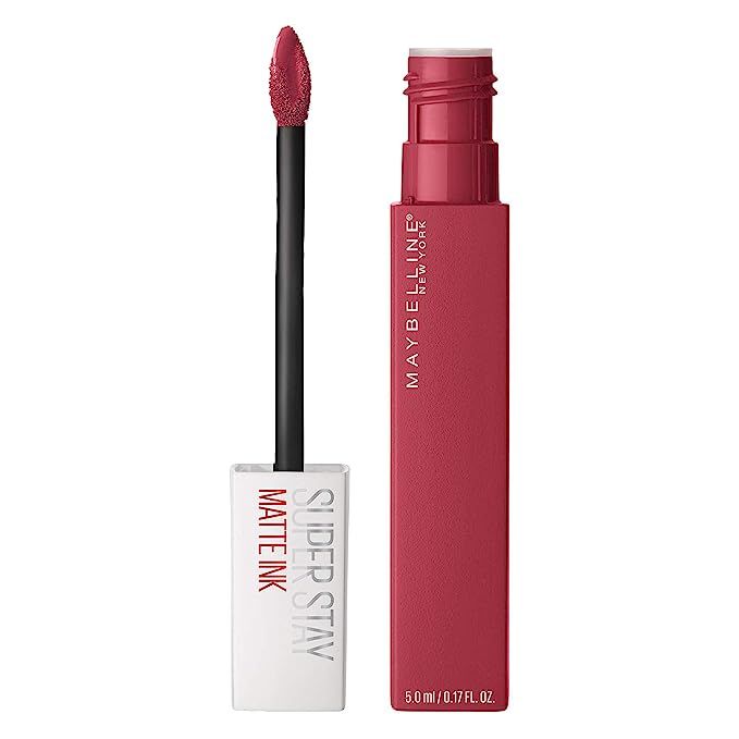 Maybelline New York SuperStay Matte Ink Un-nude Liquid Lipstick, 80 Ruler, 0.17 Fl Oz,K2663300 | Amazon (US)