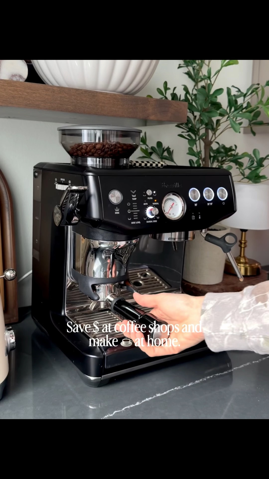 Love our espresso machine! It makes the best coffees at home ☕️

#LTKHome
