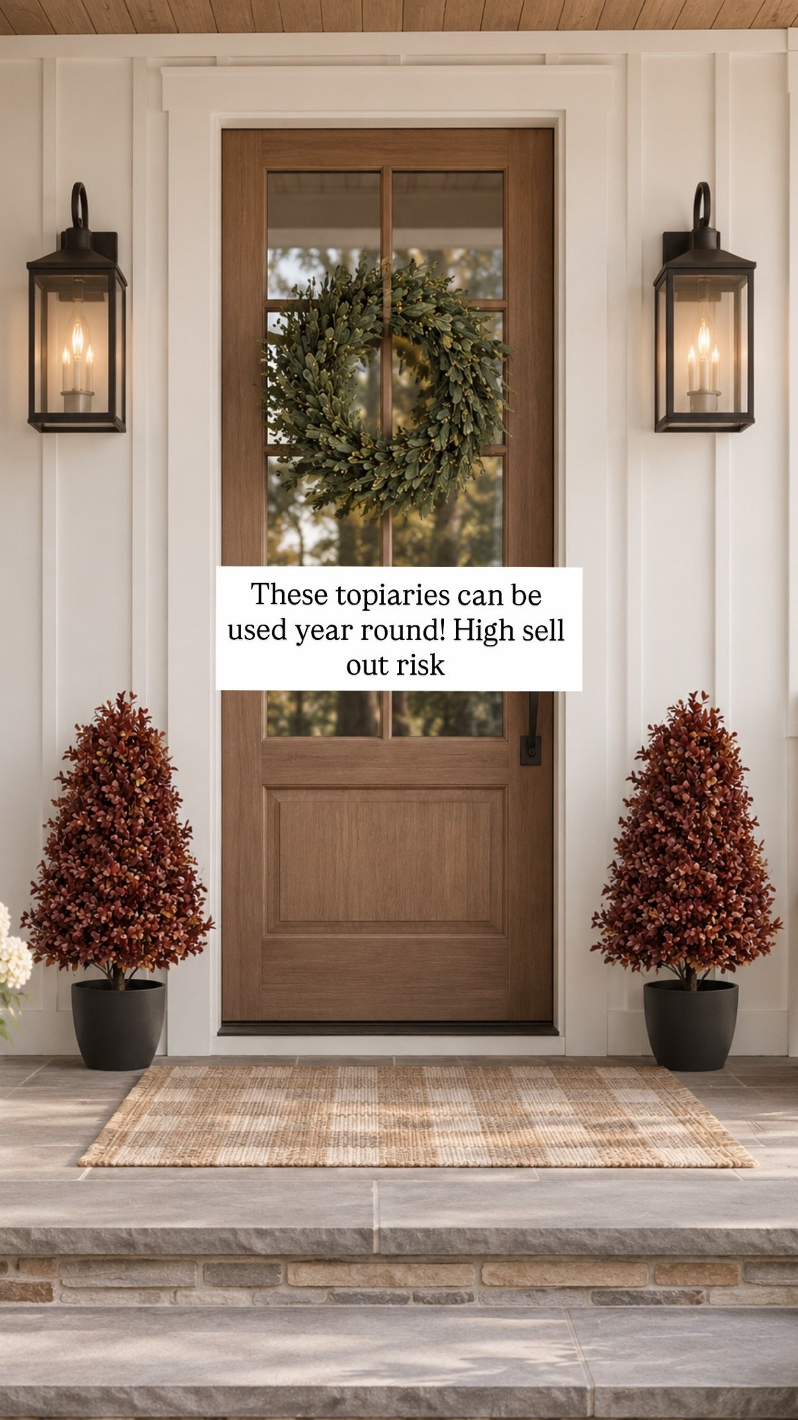These 30 inch fall trees are the easiest way to add cozy charm to your front porch. Perfect for a fall or all season long. ￼

#LTKHome #LTKSaleAlert #LTKSeasonal