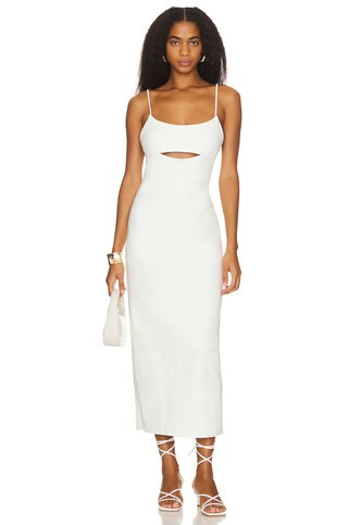 Flor Cut Out Midi Dress
                    
                    Line & Dot | Revolve Clothing (Global)