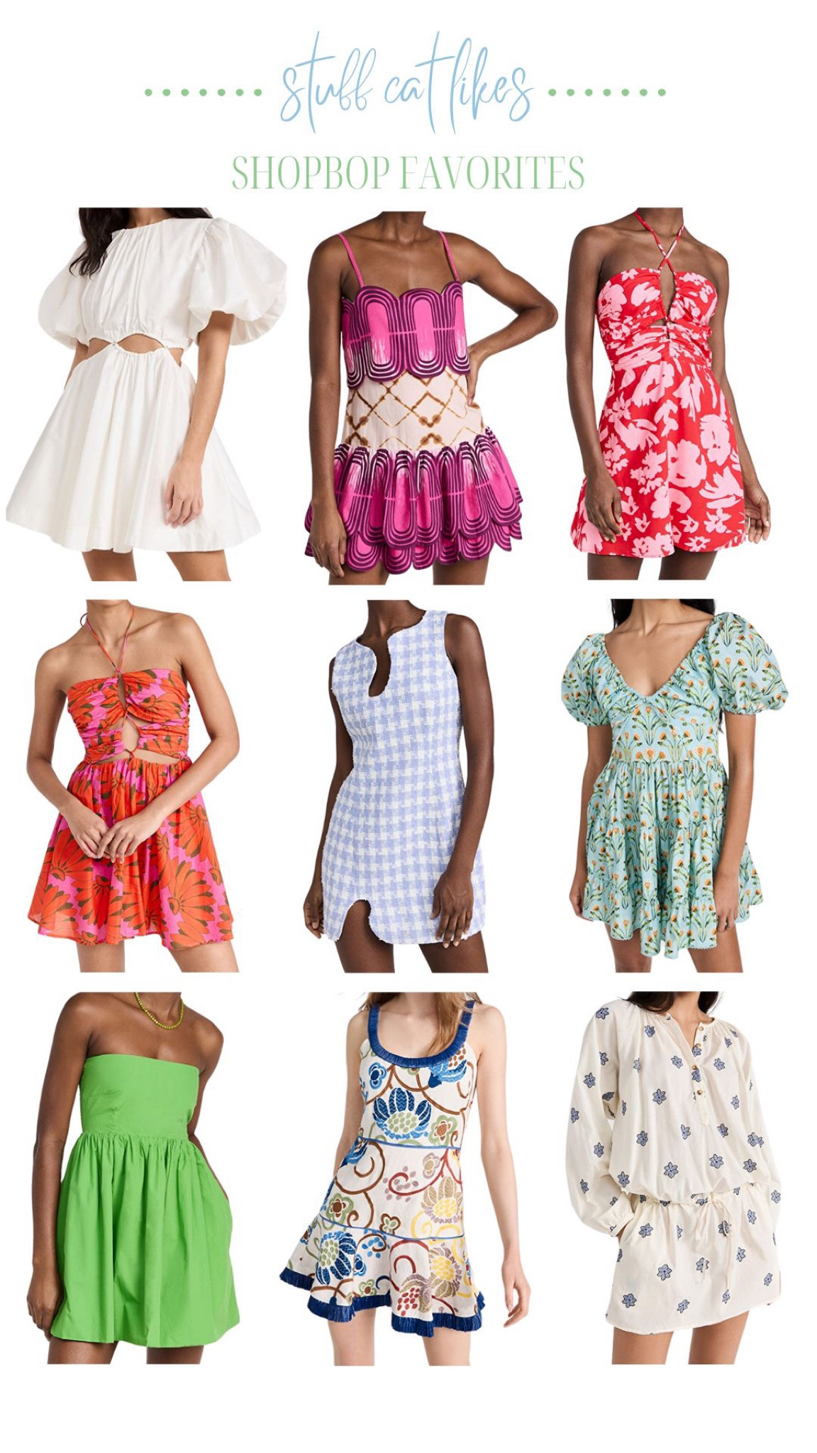 Shopbop new dresses! 

#LTKwedding #LTKSeasonal