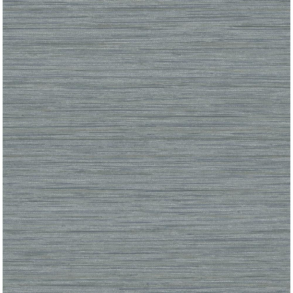 SCOTT LIVING Barnaby Slate Faux Grasscloth Slate Wallpaper Sample, Grey | The Home Depot