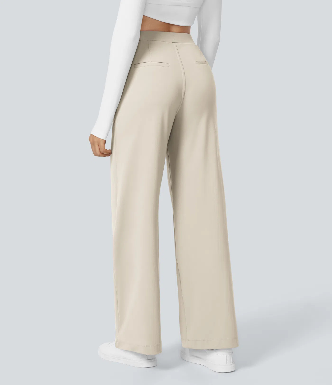 Women’s Halara Flex™ DayStretch High Waisted Pocket Straight Leg Work Pants - Halara | HALARA