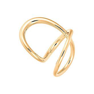Ribbon 18kt Gold Vermeil Ring | Brown Thomas (IE)