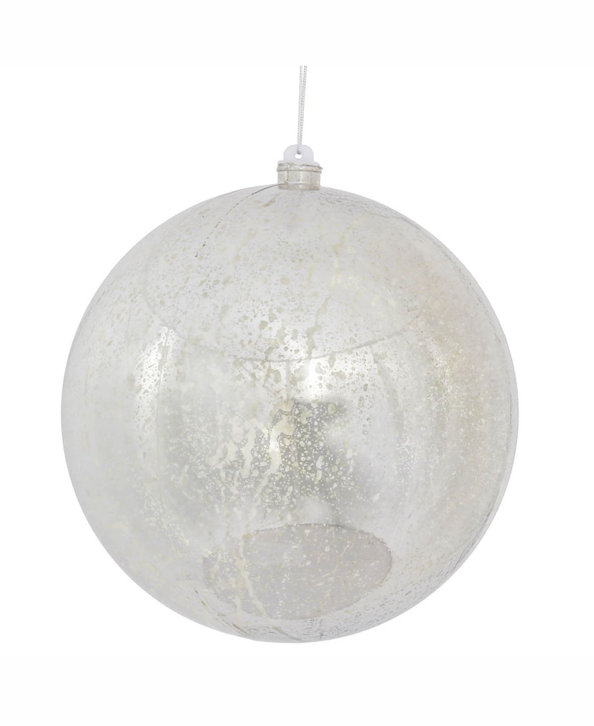 Vickerman 10" Silver Shiny Mercury Ball Ornament | Macys (US)