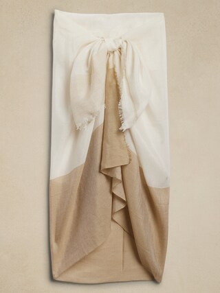 Silk Ramie Wrap | Banana Republic Factory