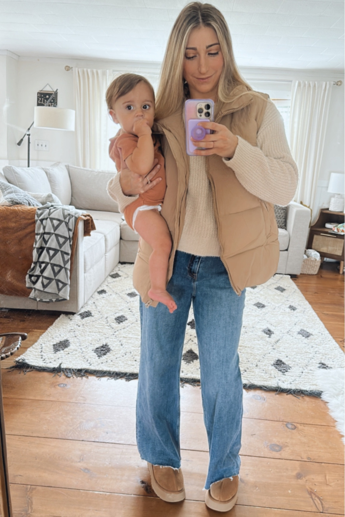 Amazon puffer vest for the win! Love this cozy neutral fall outfit 

#LTKHoliday #LTKGiftGuide #LTKSeasonal