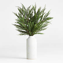 Faux Cypress Real Touch Christmas Tree Stem 30" | Crate & Barrel | Crate & Barrel