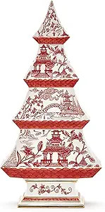 Two's Company Winter Toile Christmas Tree | Amazon (US)