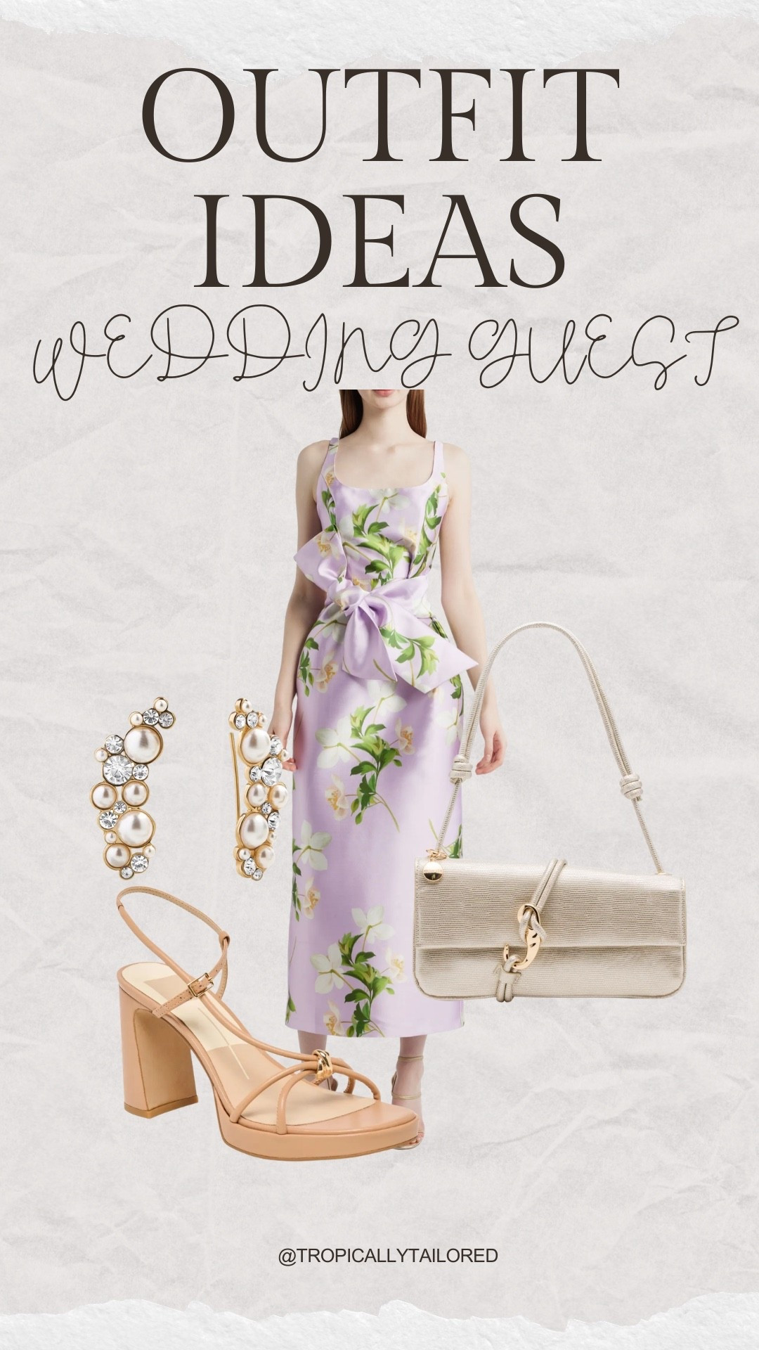 Outfit Idea: Spring Wedding Guest