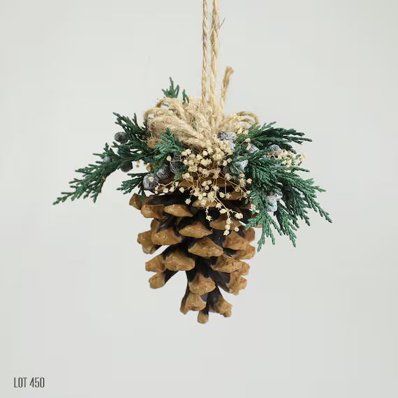 Christmas Decorations Christmas Tree Ornament Pine Cone | Etsy | Etsy (US)