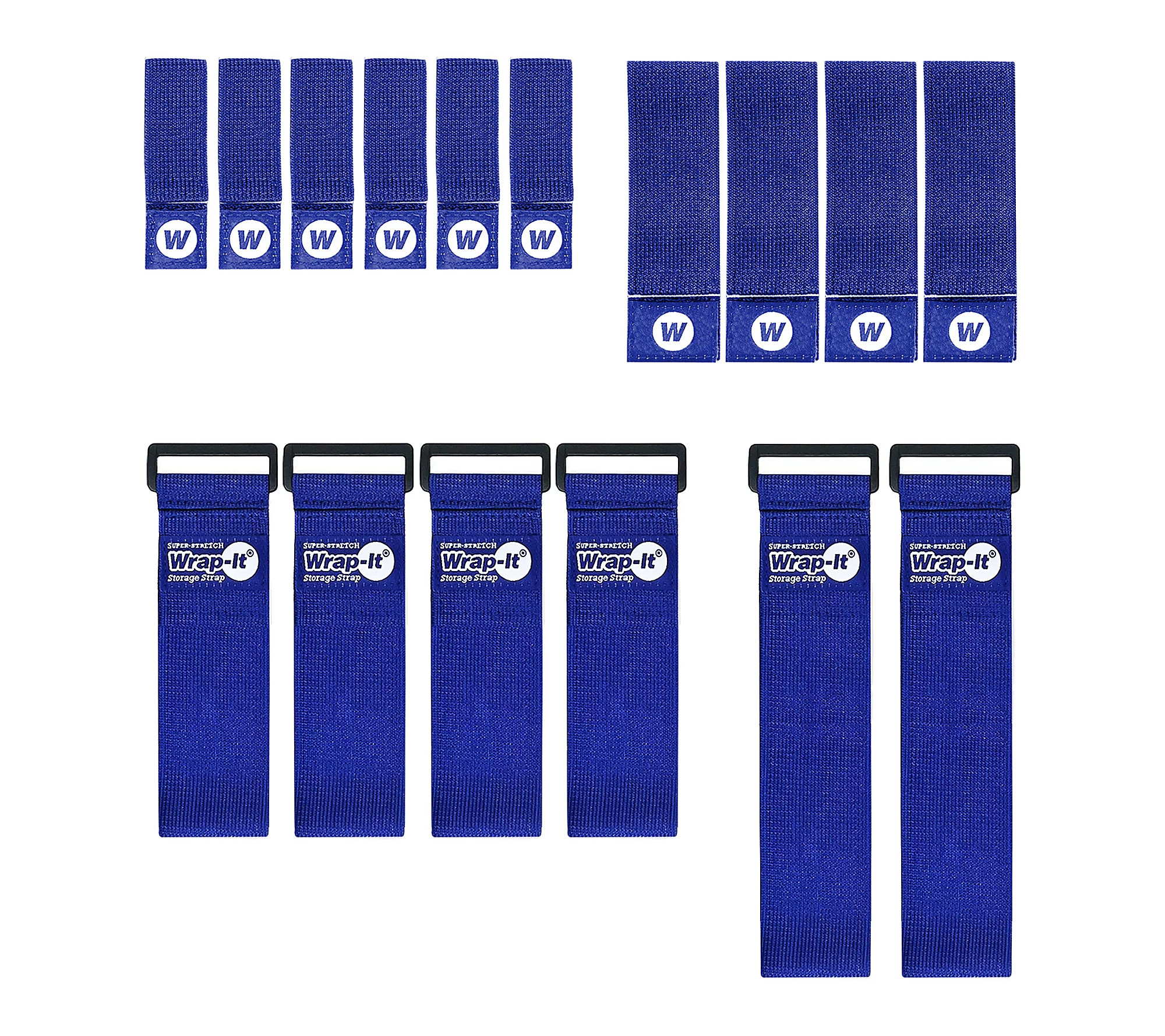 Wrap-It Storage 16-Piece Super-Stretch & Selfie Strap Bundle | QVC