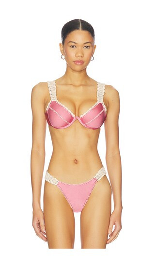 Alessia Top in Pink | Revolve Clothing (Global)