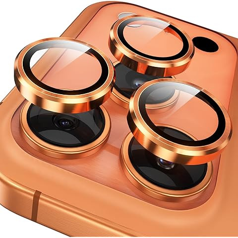 X-it for iPhone 17 Pro Camera Lens Protector, 9H Military Grade High-Alumina Tempered Glass Cover... | Amazon (US)