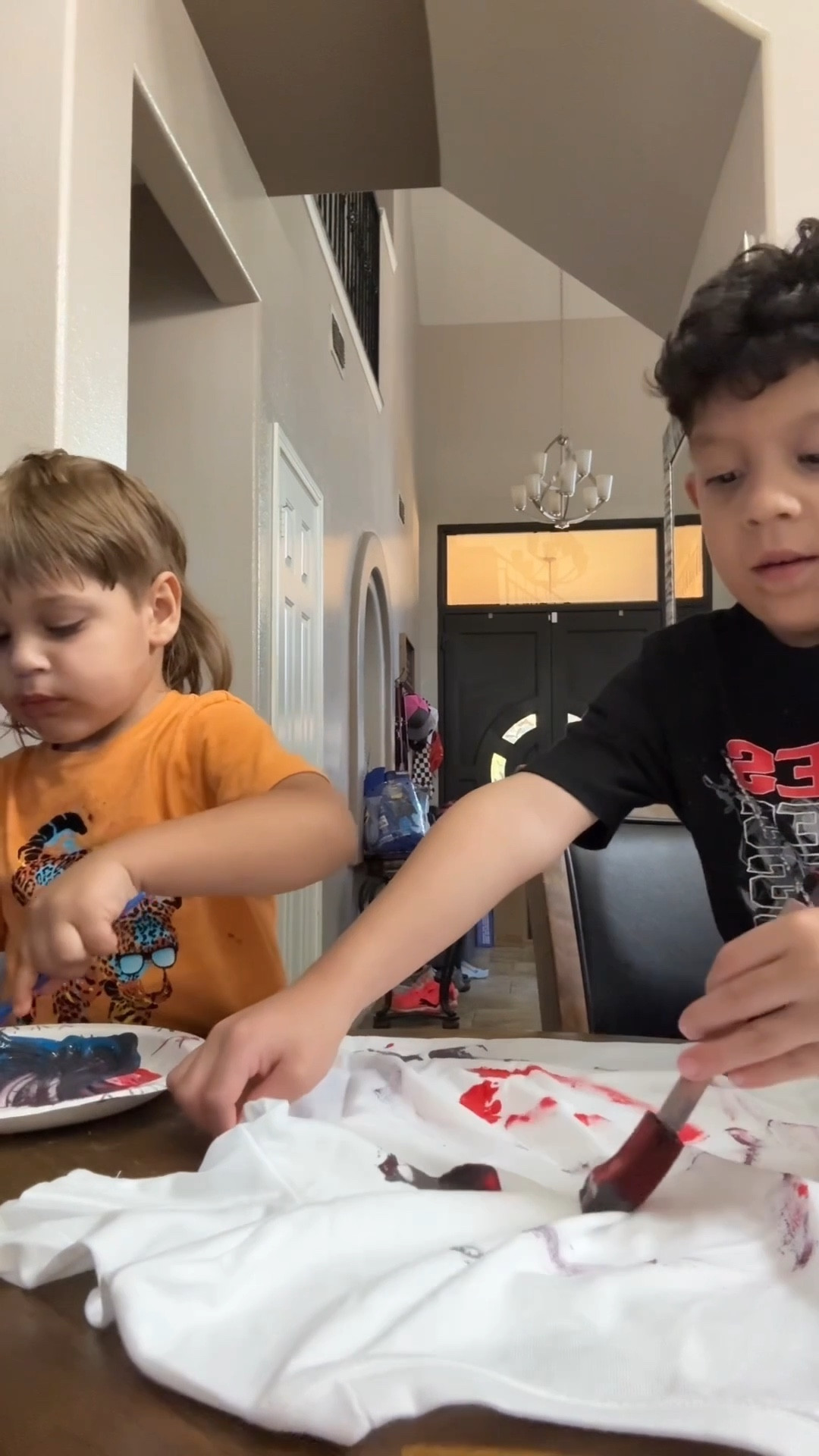 At-home crafts are my favorite 🩵 

We used washable paint so after his school play, this tee can go right back to being a regular white shirt 

#momlife #craftday #schoolfun #DIYmom #kidprojects

#LTKHalloween #LTKFindsUnder50 #LTKParties