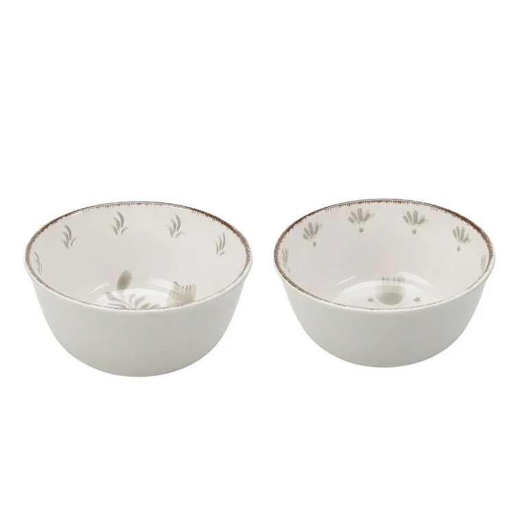 Better Homes & Gardens 2-Pack Bamboo Melamine Dip Bowl Set, Grey | Walmart (US)