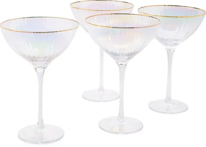 Set of 4 Luster Martini Glasses | Nordstrom Rack