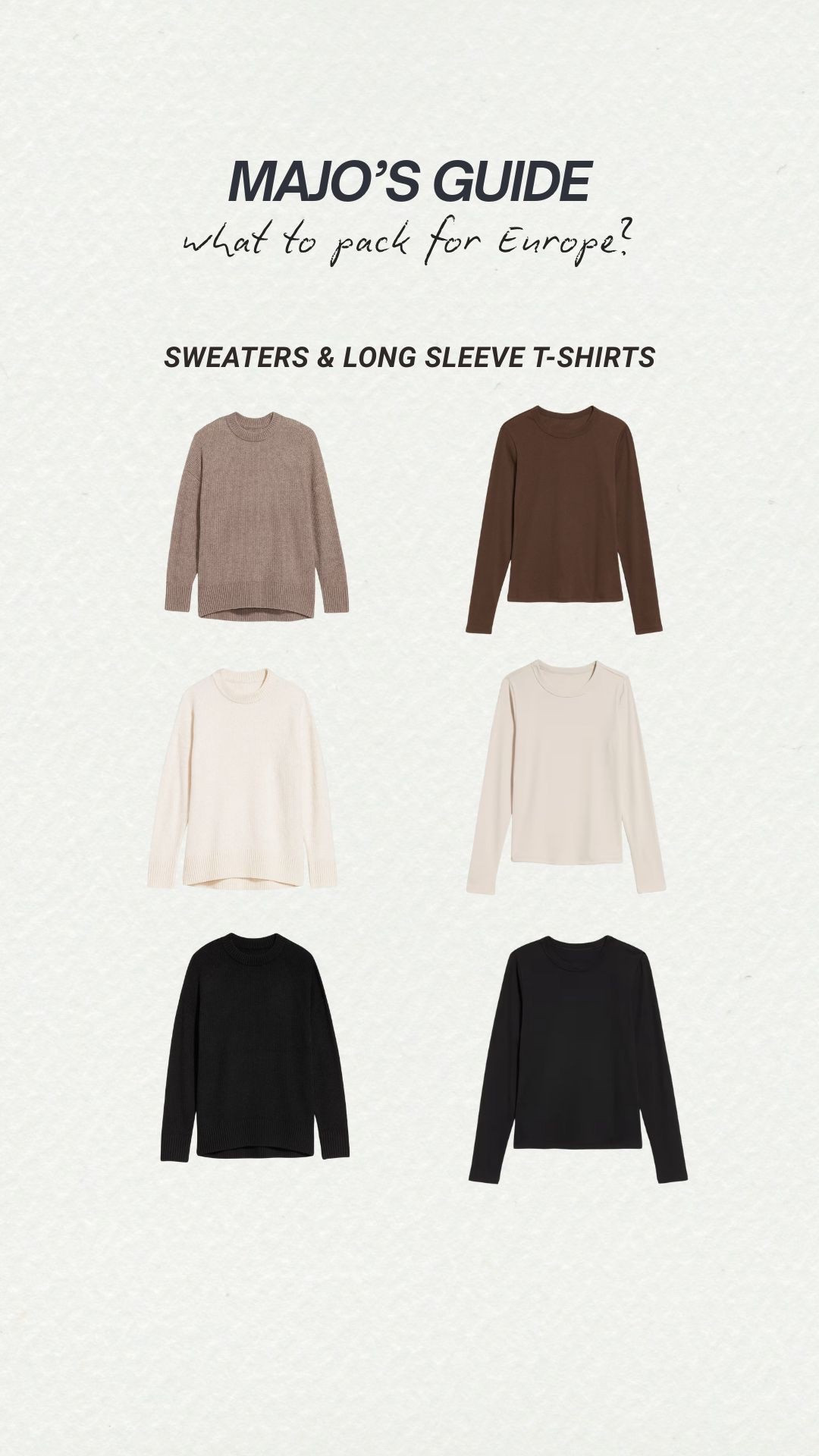 MAJO’S GUIDE ❄️ Long sleeves and sweaters 

#LTKootd #LTKHoliday