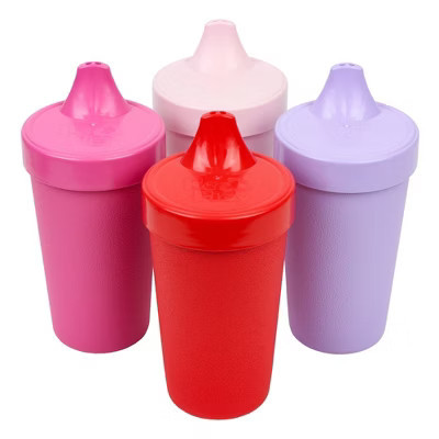 Re-Play 10 fl oz No-Spill Sippy Valentine Cups - Red/Ice Pink - 4pk | Target