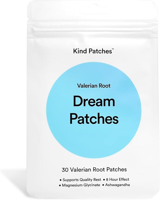 Kind Patches Valerian Root Dream Patches - Sleep Patches - Natural Sleep Aid with Ashwagandha and... | Amazon (US)