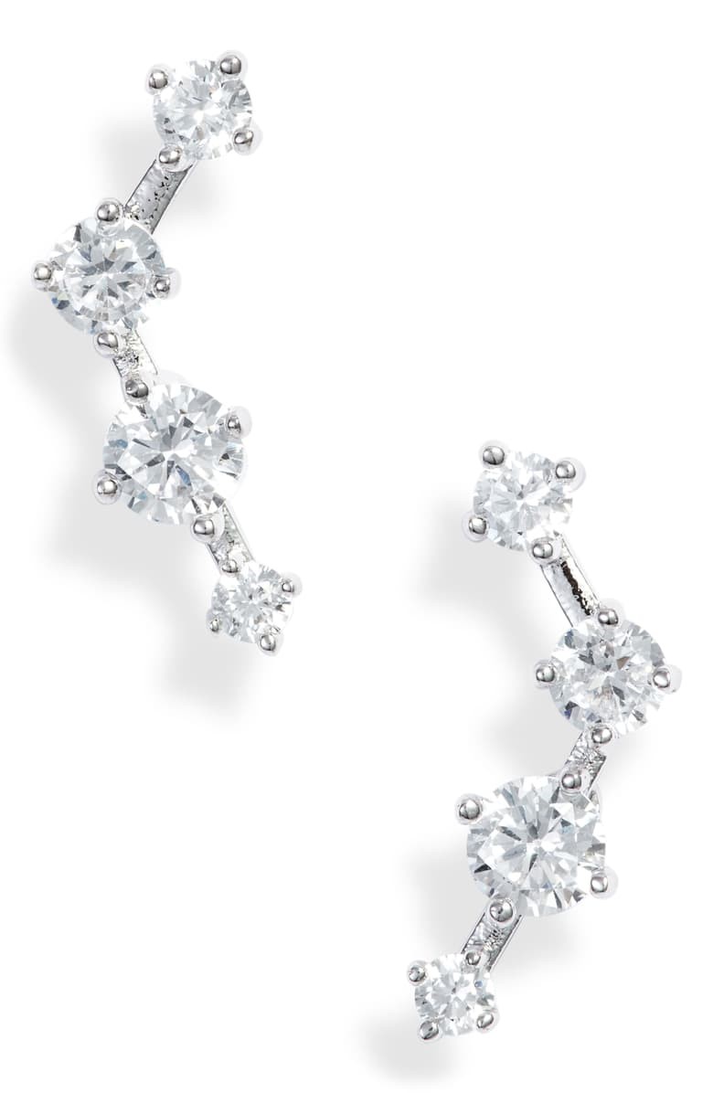 Cubic Zirconia Ear Crawlers | Nordstrom