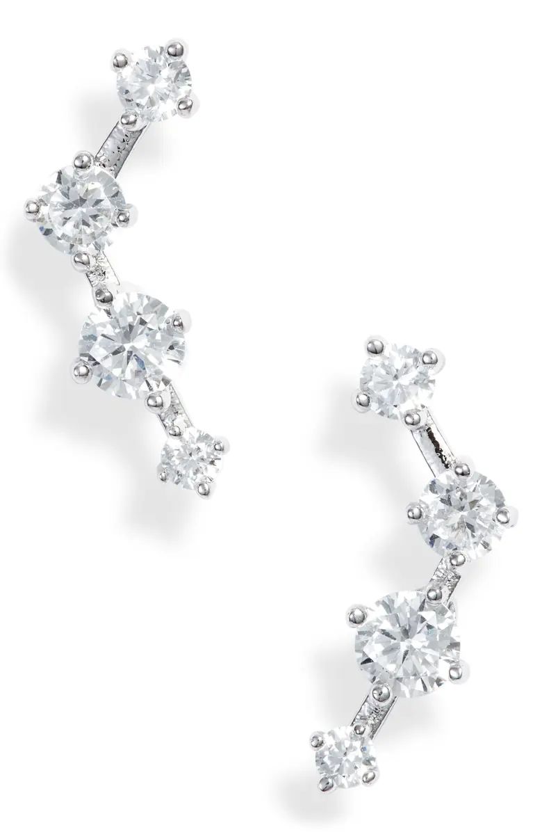 Cubic Zirconia Ear Crawlers | Nordstrom