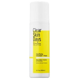 Clear Skin Days by Sephora Collection Clarifying Cleanser + Mask - SEPHORA COLLECTION | Sephora | Sephora (US)