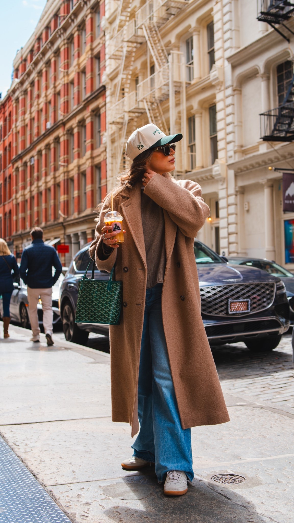 Spring in the city still means coats and layers 🤎 my absolute fave jacket / wearing size M

#LTKSeasonal #LTKSaleAlert #LTKFindsUnder100