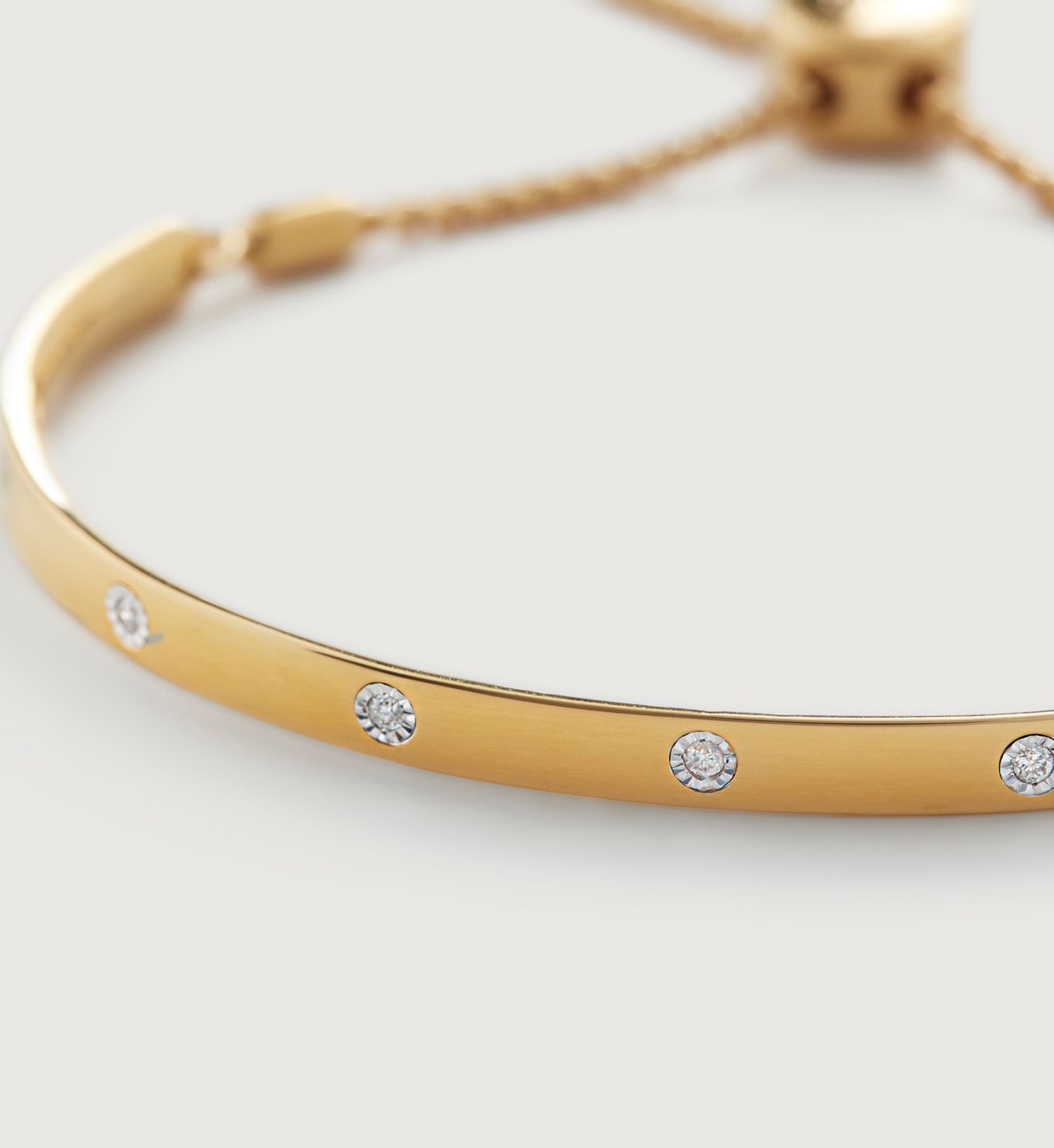 Fiji Gem Diamond Chain Bracelet | Monica Vinader (Global)