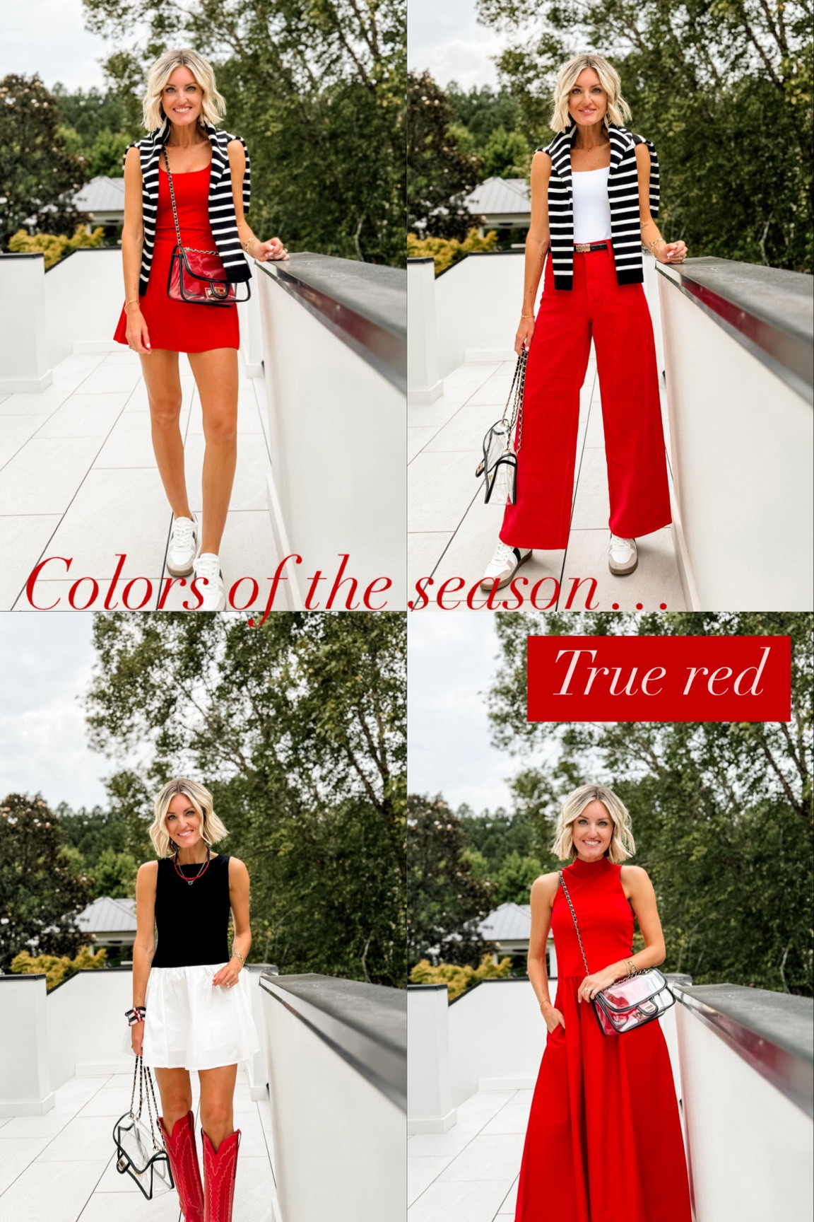 A perfect look for game day (or 4)! I love how popular true red is right and it’s even better for UGA fan! Wearing my true size in everything! 


Loverly grey, red, corduroy, denim, jeans, fall outfit 

#LTKStyleTip #LTKSeasonal